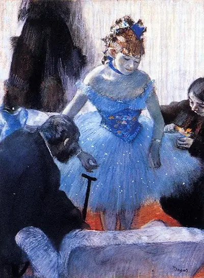 Dancer's Dressing Room Edgar Degas